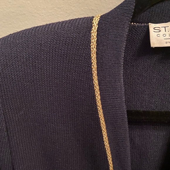 St. John Collection Vintage Nautical Blazer, Size 2 - Picture 5 of 14